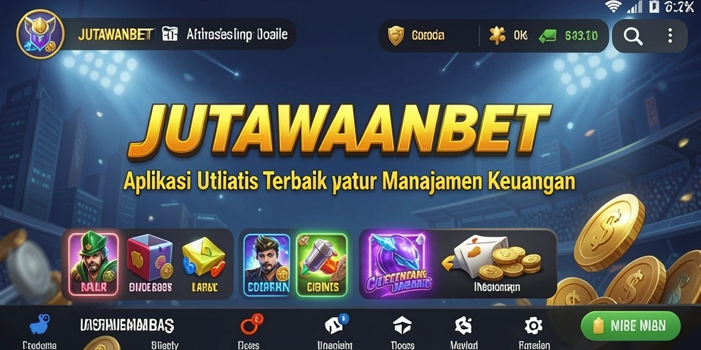 Tampilan antarmuka JUTAWANBET yang menarik dan fungsional.