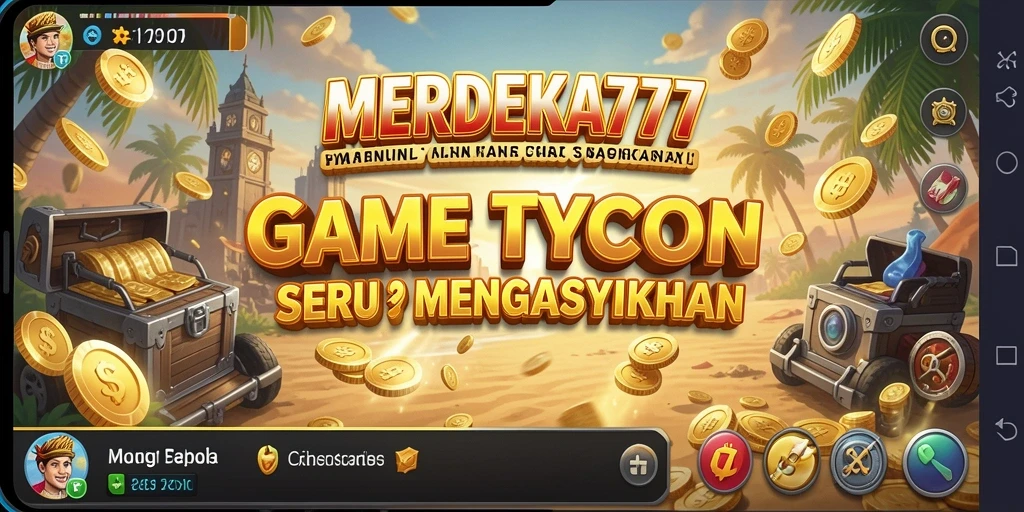 Tampilan gameplay Tycoon yang menawan dan interaktif.
