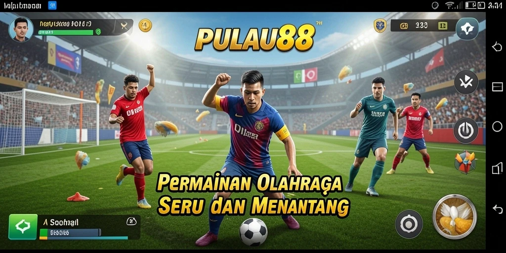 Tampilan gameplay utama PULAU88 yang memukau dan menantang.
